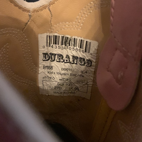 Pink Durango Cowgirl Boots - Picture 6 of 9